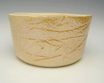 Modern planter Succulent planter Golden Raku cactus planter pot Bonsai planter Ceramic pottery planter Herb planter Flower pot 7 x 4 scp61