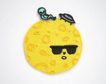 Moon Lounger Iron On Patch