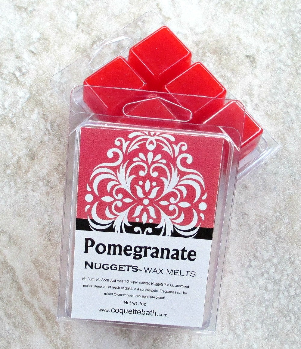 Pomegranate scented wax melts Strong paraffin wax tarts wax