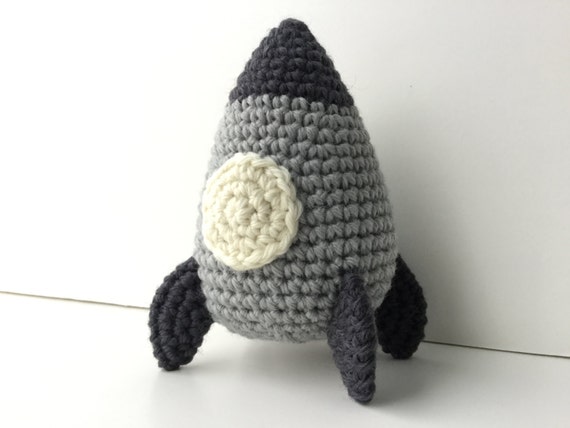 space rocket plush