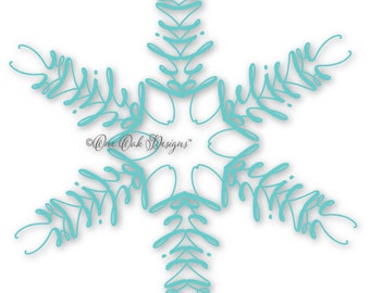 Believe SVG Snowflake SVG PDF / dxf / jpg / png / eps / ai / for Cameo, Cricut & other electronic cutters