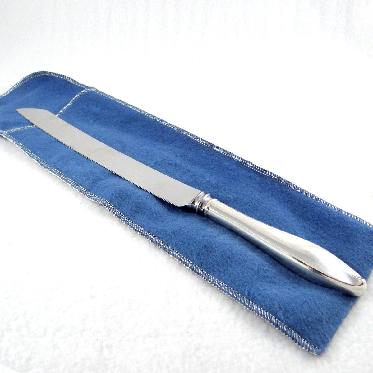 Vintage Reed & Barton Sterling Silver Handle Bread Knife and Sheffield