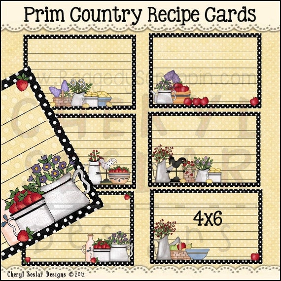 prim-country-recipe-cards-digital-printable-by-suzieqscrafts