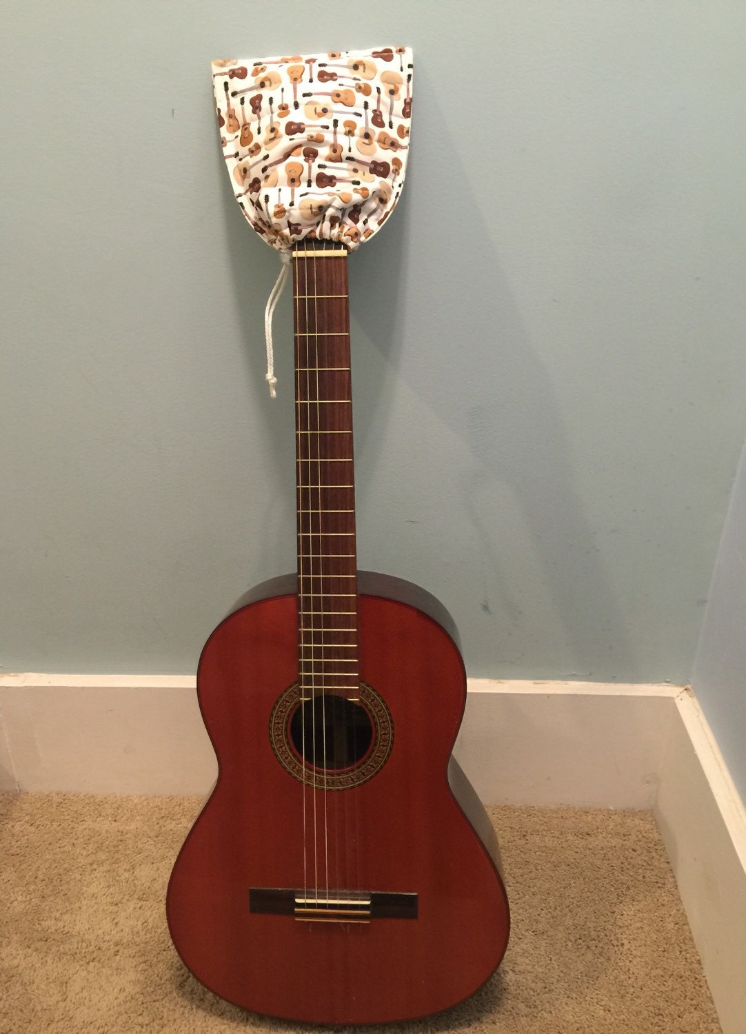Guitar Head Cover by PetalofMetal on Etsy