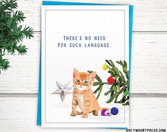 Luxury 10 Kitten Unique Card