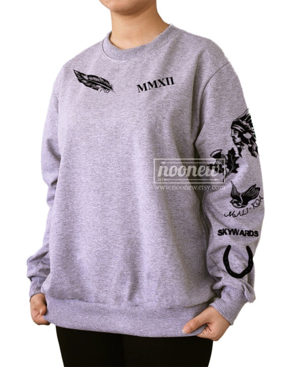 hood tattoo sweatshirt sweater crew neck shirt add hood 96 hood tattoo sweatshirt sweater crew neck shirt add hood 96