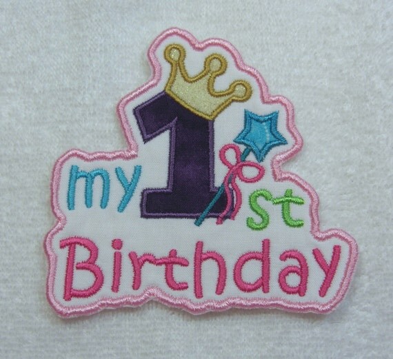 happy birthday iron ons