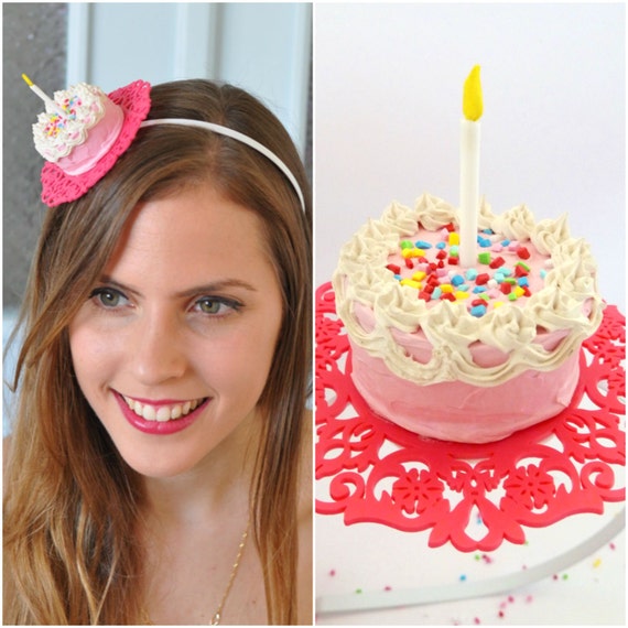 Birthday Headband Cake Adult Party Hats Birthday Cake 4264