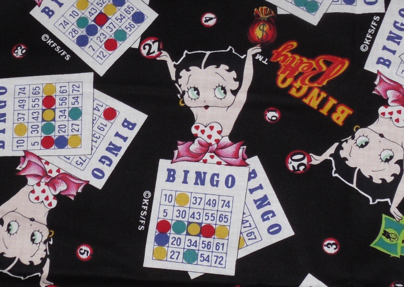 Bingo BettyShamash & Sons2001Quilt Fabric by the Half