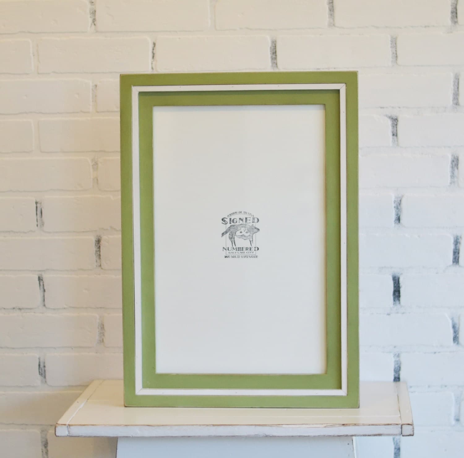 11x17 Inch Picture Frame In Cooper Build Up Style With Vintage 1096