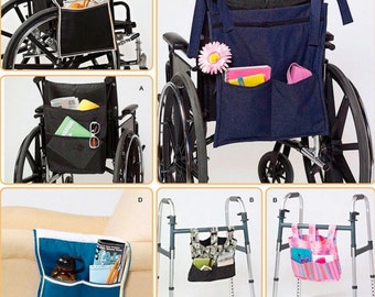 Wheelchair Pockets Pattern, Walker Pockets Pattern, Armchair Pockets Pattern, Simplicity Sewing Pattern 2822