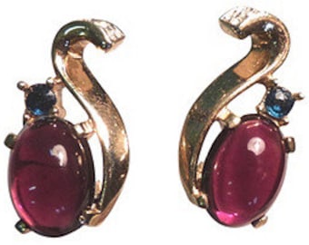 Trifari Jelly Belly Earrings