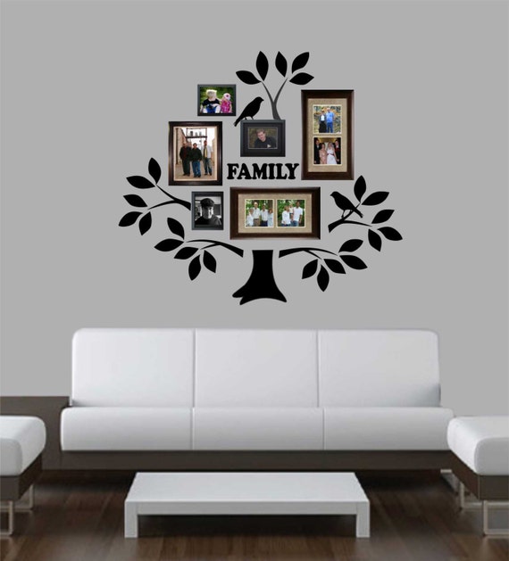 Family Tree Decal Kit Vinyl Wall Lettering Vinyl Wall