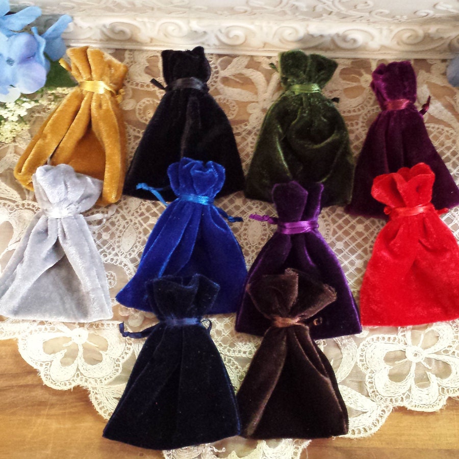 You Pick Velvet Bags Mojo Bag Gris Gris Bsg Crystal Bag