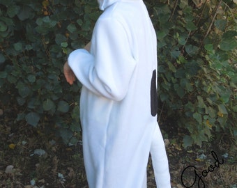White Spotted Dog Costume for Infant, Toddler & Child