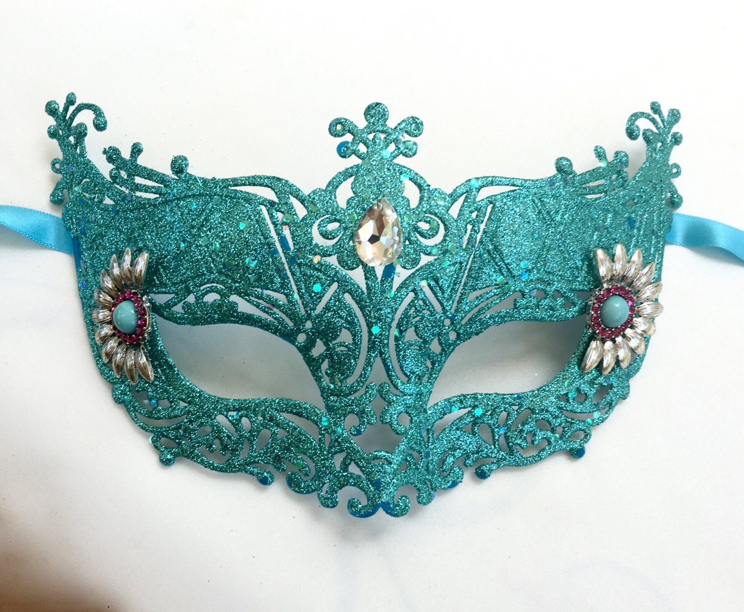 Blue Mask Teal Mask Aqua Mask Turquoise Mask