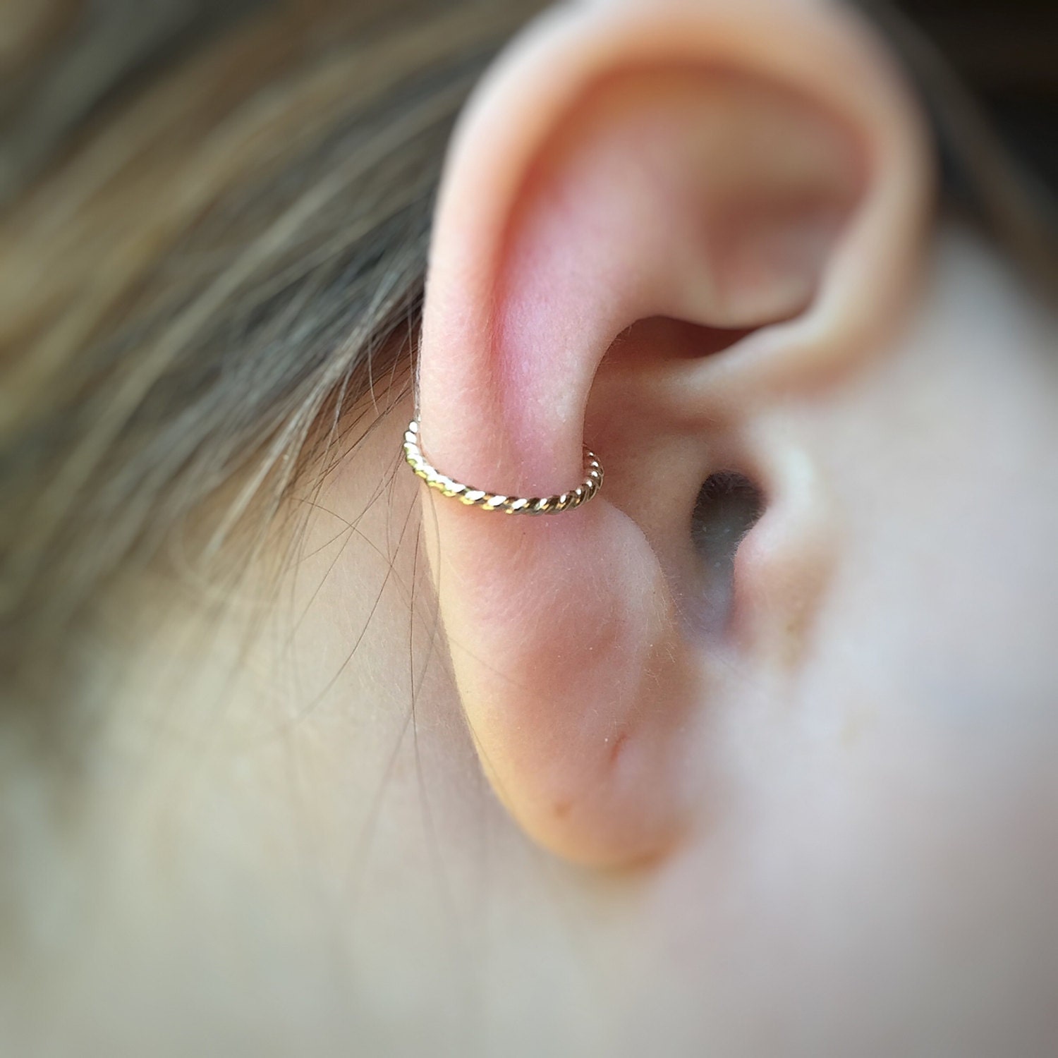 faux cartilage hoop