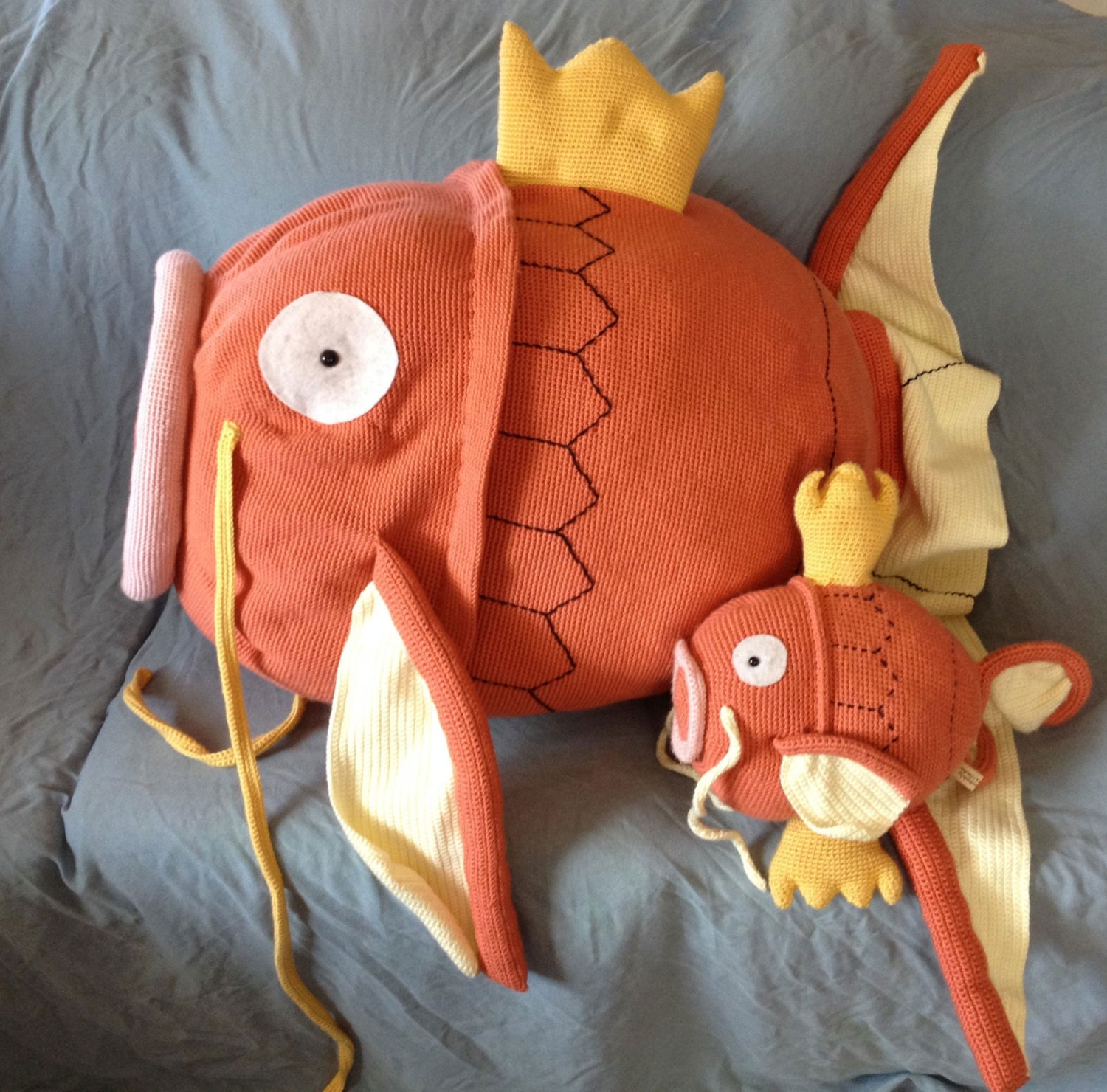 magikarp plush keychain