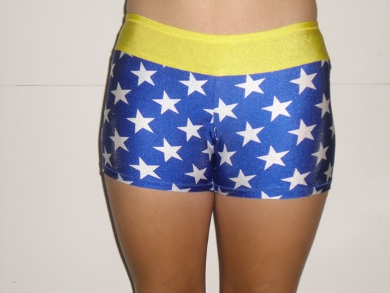 Wonder woman spandex shorts