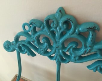 Wall Hook, Wall Hanger, Shabby Chic Hook, WITH HardWarE