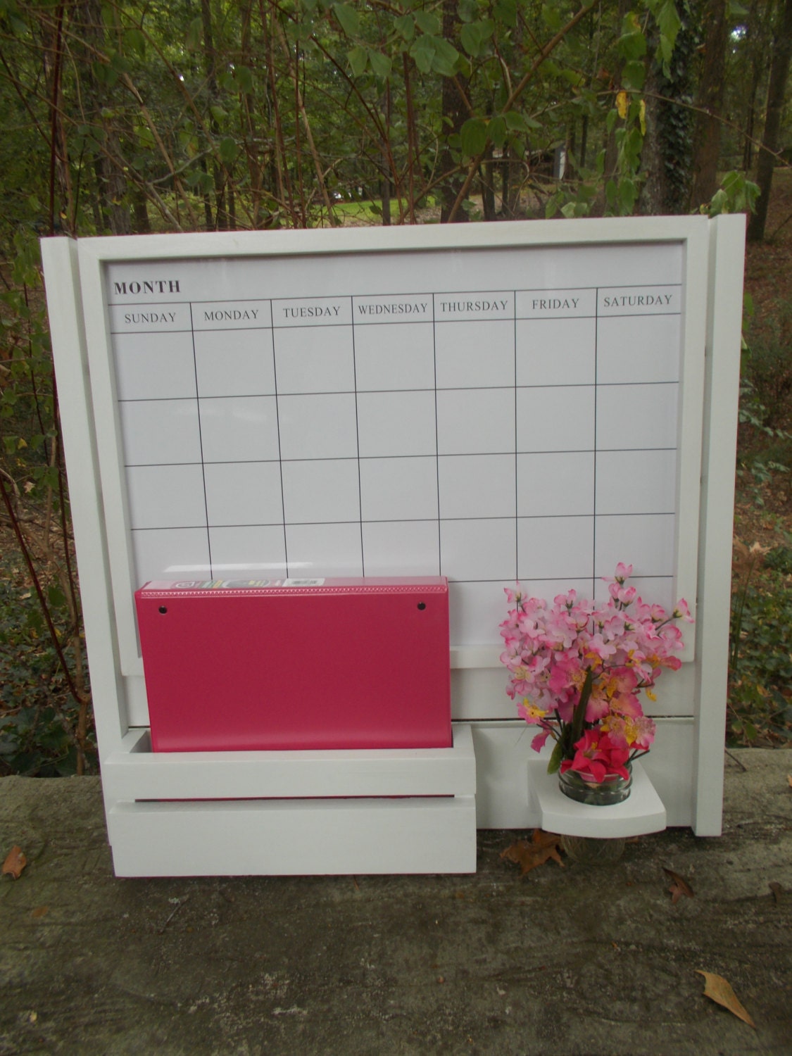 Large Calendar Board/Kitchen Decor/Family message
