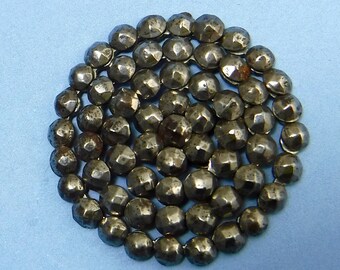 Steel Cuts Button Antique Vintage Button Victorian Large Button 363