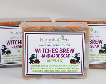 Witches Brew Cold Process Soap Bar