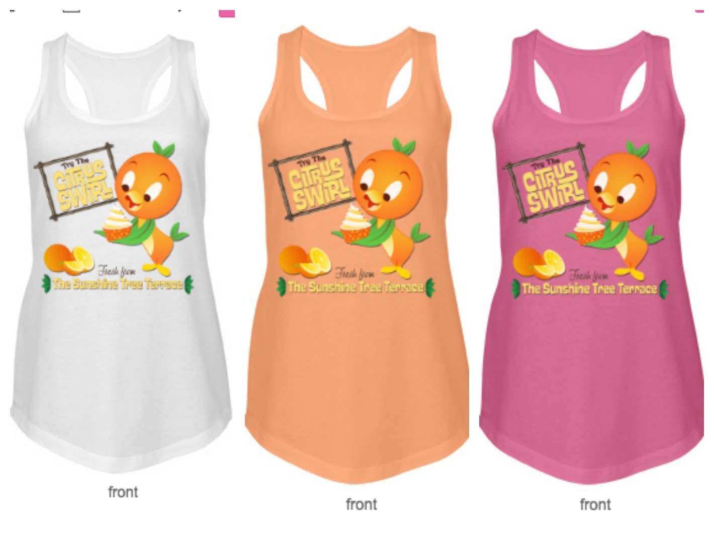 orange bird disney shirt