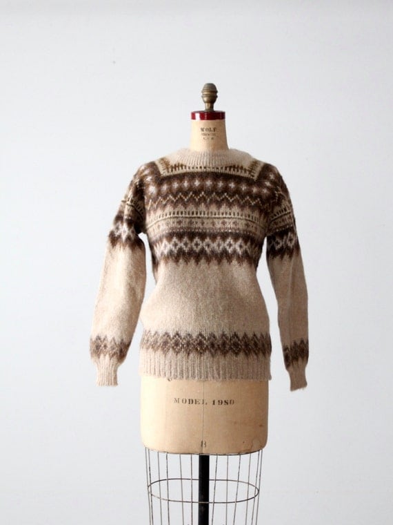 Vintage Fair Isle Sweater 116