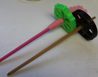 10" Top Whorl Spindle 3D Printed