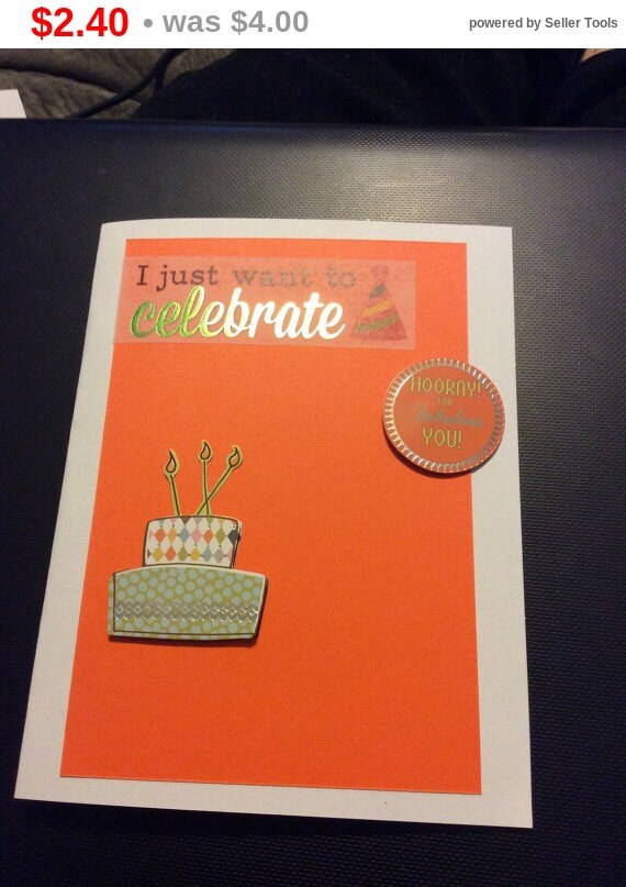 Store Closing 3D Birthday Greeting Card handmade by EMTWTT on Etsy