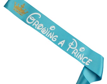 Mommy To Be Sash - Baby Shower Sash - Growing a Prince - Mommy To Bee - Personalized Sash - Custom Sash - Pageant Sash - Baby Shower Gift
