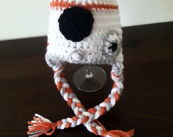 BB-8 hat, Star Wars inspired BB-8