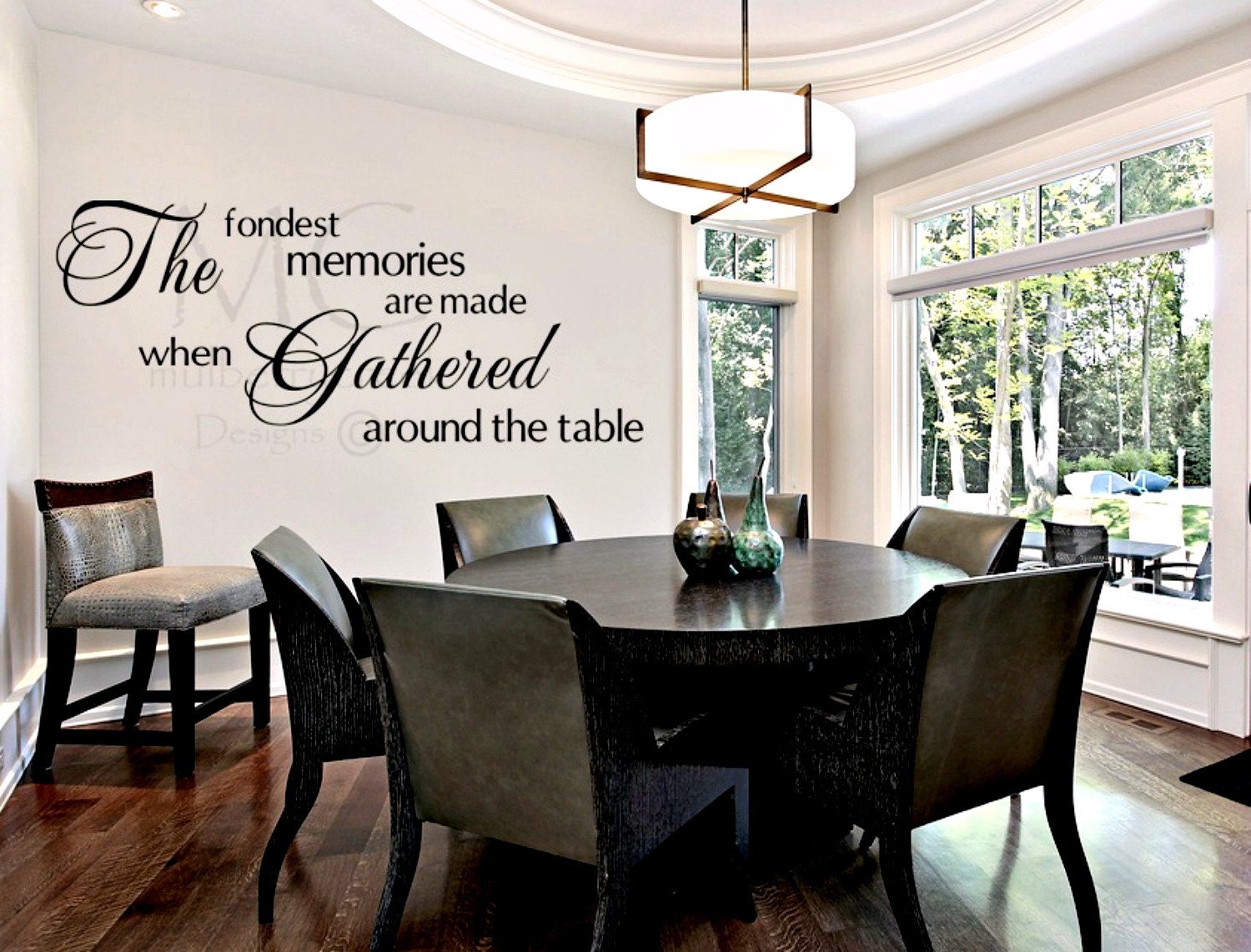 Vinyl Wall Decal Fondest MemoriesDining Room Vinyl