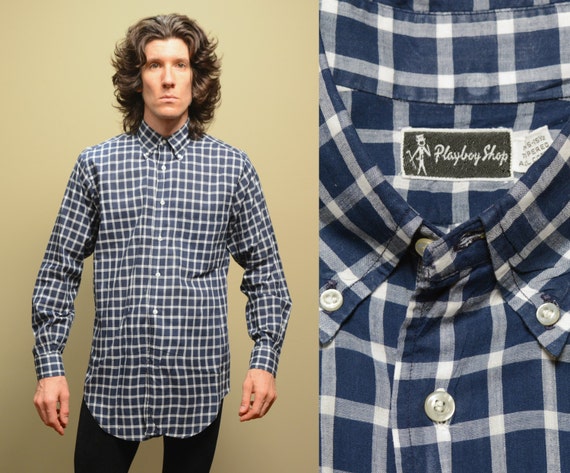 mens 60s button down shirts