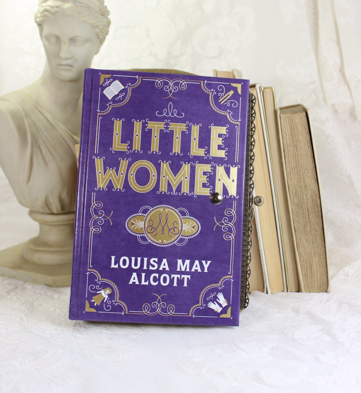 Book Clutch Purse Little Women by Louisa May Alcott Vintage