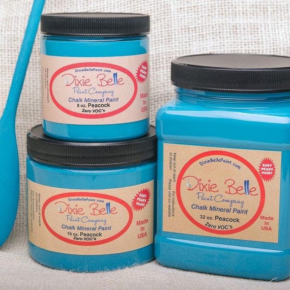 Chalk Paint Dixie Belle Peacock