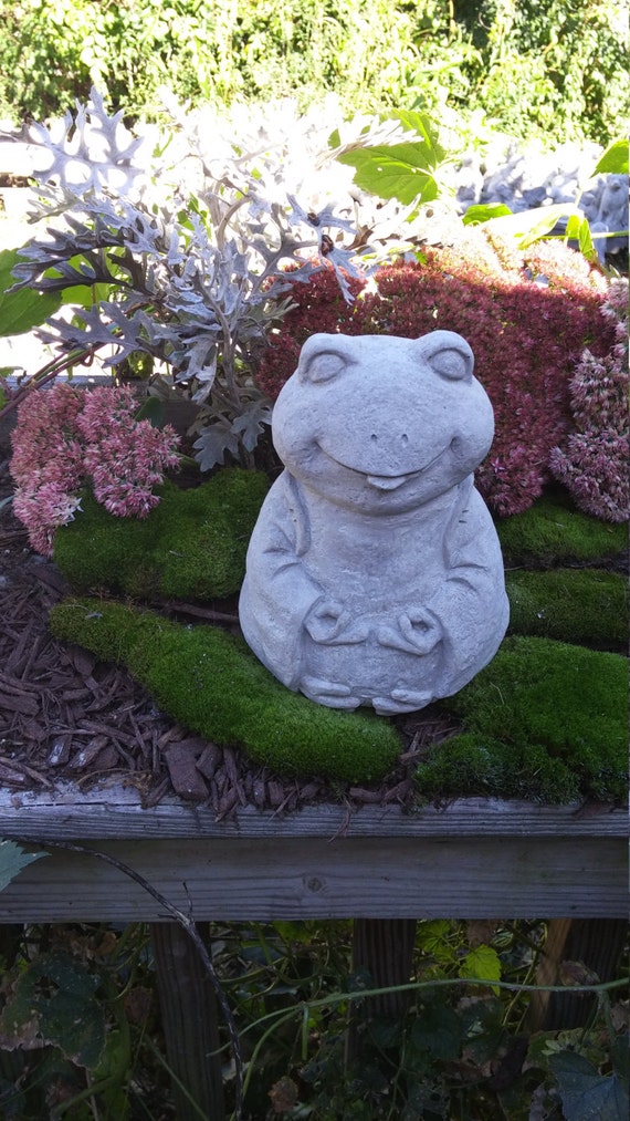 Concrete BUDDHA FROG Statue