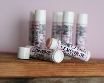 Beeswax lip balm, chapstick, lip-tint, natural lip balm, gift for her, gift for women, lip stain, beet lip stain, pink lemonade