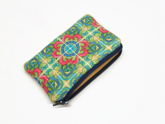 makeup bag zipper pouch small flat bottom makeup bag pink