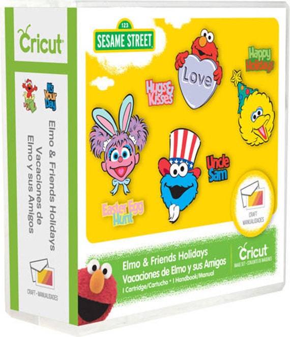 Sesame Street Elmo & Friends Holiday Cricut Cartridge