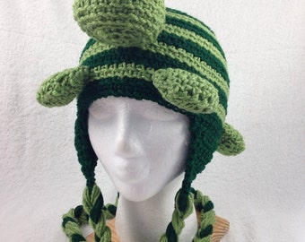 Crocheted Turtle Hat
