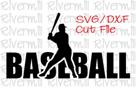 Download Items similar to SVG DXF Baseball Word Cut File on Etsy