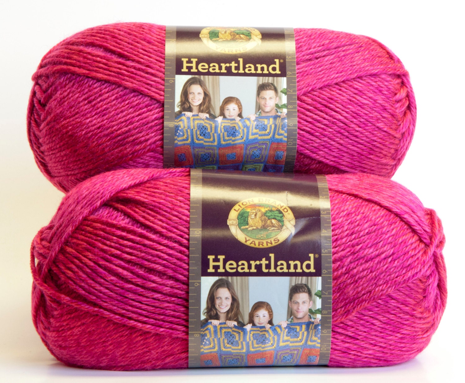 Lion Brand Heartland Yarn Biscayne by PenandHook on Etsy