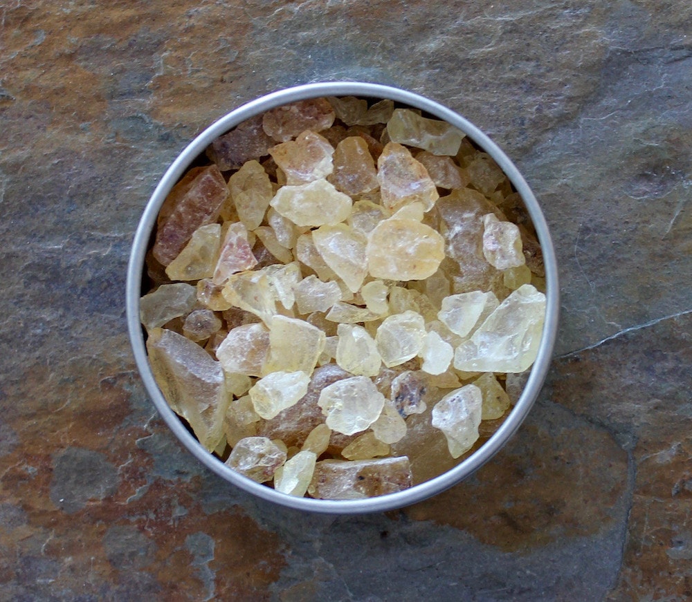 Gold Copal Resin Incense Consecration Ritual Sun Magic
