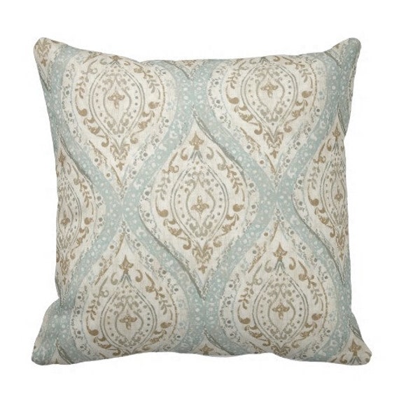 Items similar to Teal Pillows, Blue Pillow Covers, Couch Pillows ...