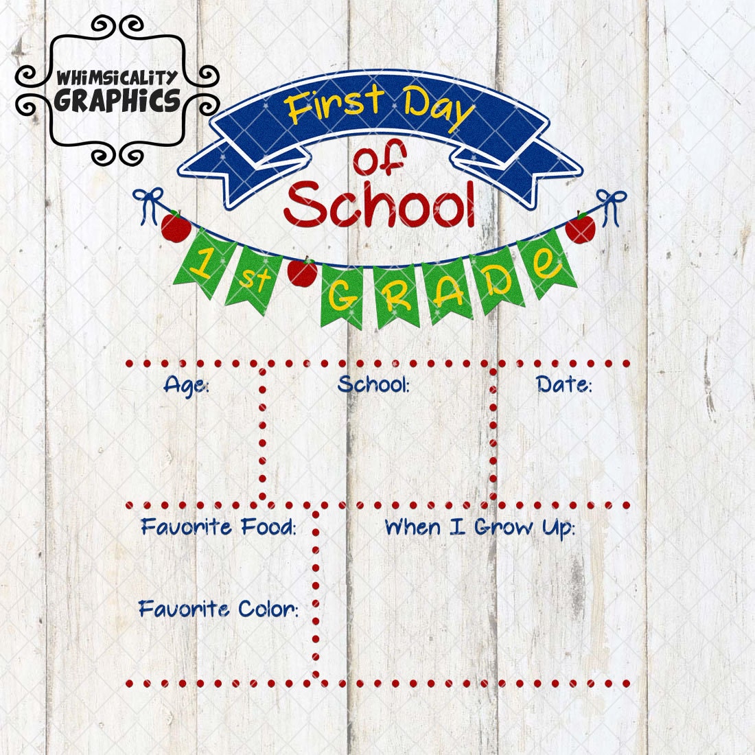 Day Of School Sign Template and last day of school year sign template with svg dxf