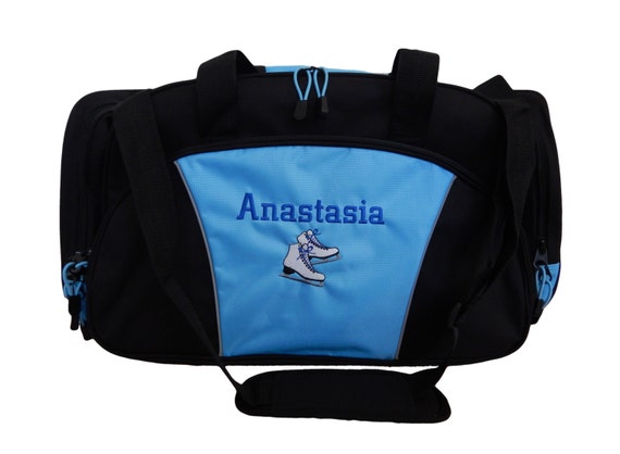 Duffel Bag Personalized Ice Skating Figure Skate Skater Hockey