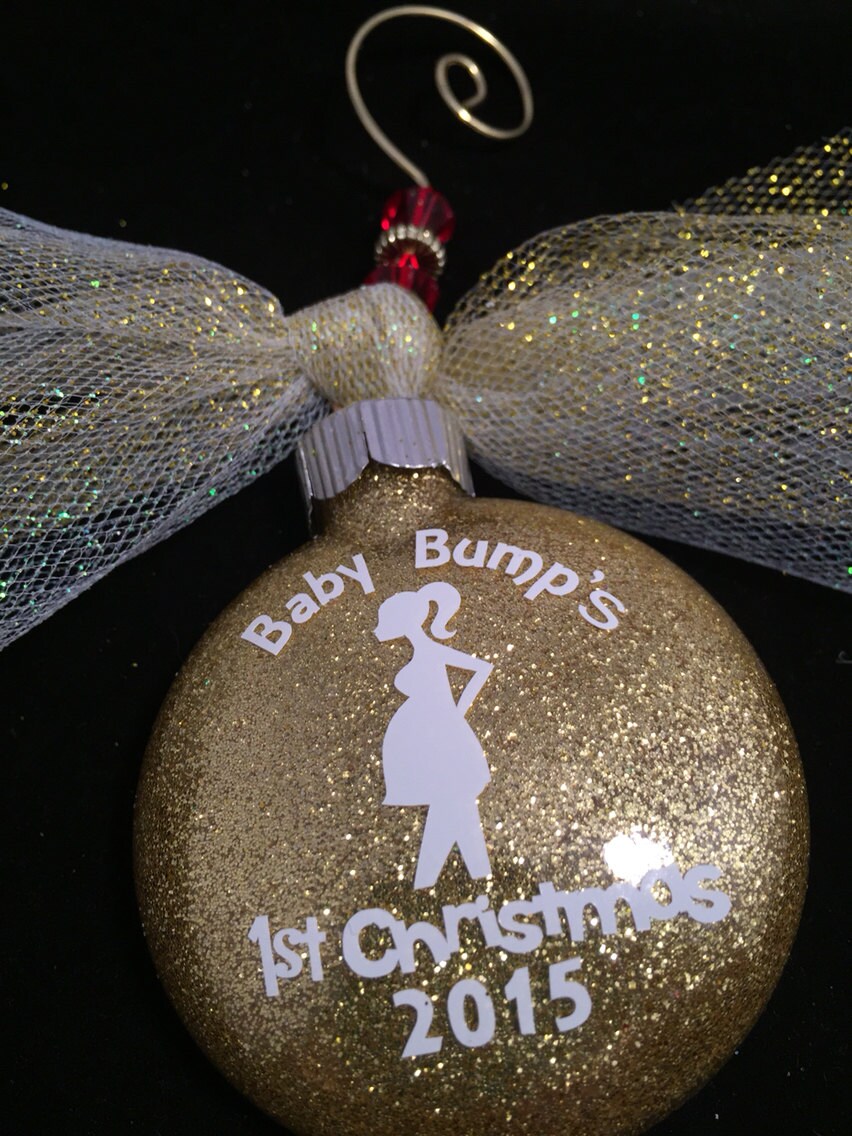Pregnant Woman Christmas Ornament 