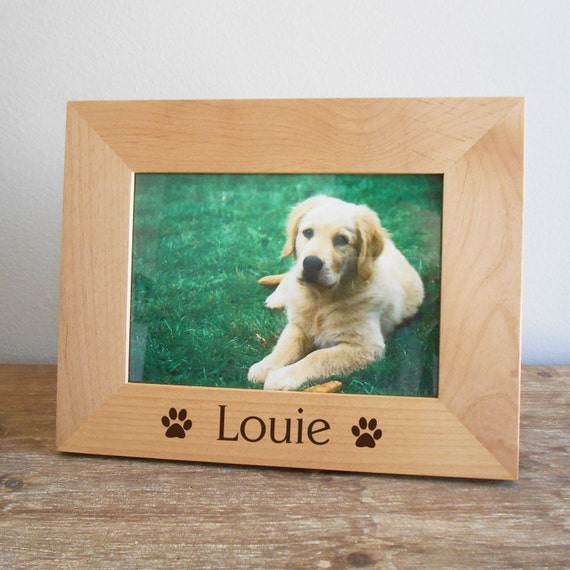 Personalized Dog Picture Frame: Personalized by ...